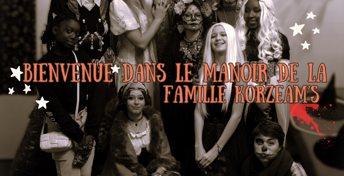 Venez salauer la famille KORZEAM'S le 31 octobre de 18h à 20h dans leur manoir STUDIOS NORD !!!