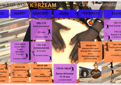 PLANNING KORZEAM 2025 2026